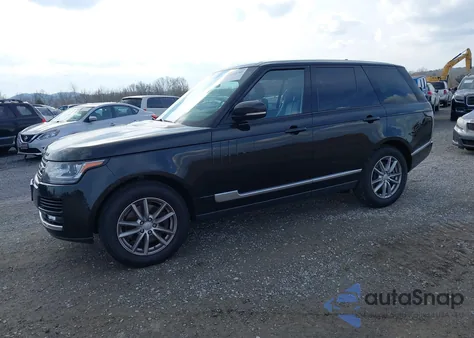 2016 Land Rover Range Rover 3.0L V6 Turbocharged Diesel Td6 из США, поврежденный, VIN SALGR2KF9GA298076